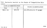 Contracts Awarded on the Basis of Competitive Bids