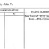 Convey, John T.