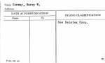 Conway, Harry W.