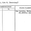 Conway, John M. (Secretary)