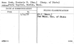 Cook, Frederic W. (Hon.) (Secy. of State)