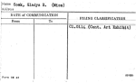 Cook, Gladys E. (Miss)
