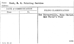 Cook, H.G. Printing Service