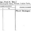 Coolidge, Frank W. (Mrs.)