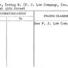 Cooper, Irving N. (F.J. Low Company, Inc.)