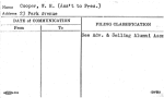 Cooper, W.H. (Ass't to Pres.)