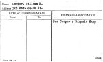 Cooper, William B.