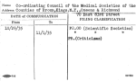 Co-ordinating Council of the Medical Societies of the Counties of Bronx, Kings, N.Y., Queens & Richmond