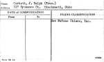 Corbett, J. Ralph (Pres.)