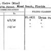 Cordo, Claire (Miss)