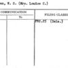 Corkran, W.S. (Mrs. Louise C.)