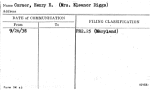 Corner, Henry E. (Mrs. Eleanor Diggs)