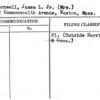 Cornwell, James L. Jr. (Mrs.)