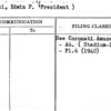 Coronati, Edwin P. (President)