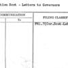 Coronation Scot - Letters to Governors