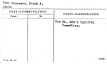 Corrente, Frank A.