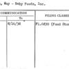 Corris, May - Baby Foods, Inc.
