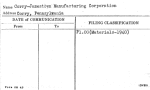 Corry-Jamestown Manufacturing Corporation