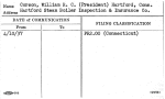 Corson, William R.C. (President) Hartford, Conn. Hartford Steam Boiler Inspection & Insurance Co.