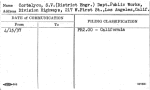 Cortelyou, S.V. (District Engr.)