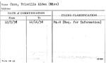 Coss, Priscilla Alden (Miss)