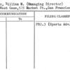 Cossman, William M. (Managing Director)