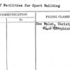 Cost of Facilities for Sport Building