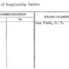 Cost of Hospitality Centre