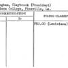 Cottingham, Claybrook (President)