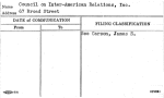 Council on Inter-American Relations, Inc.