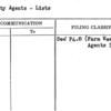 County Agents - Lists