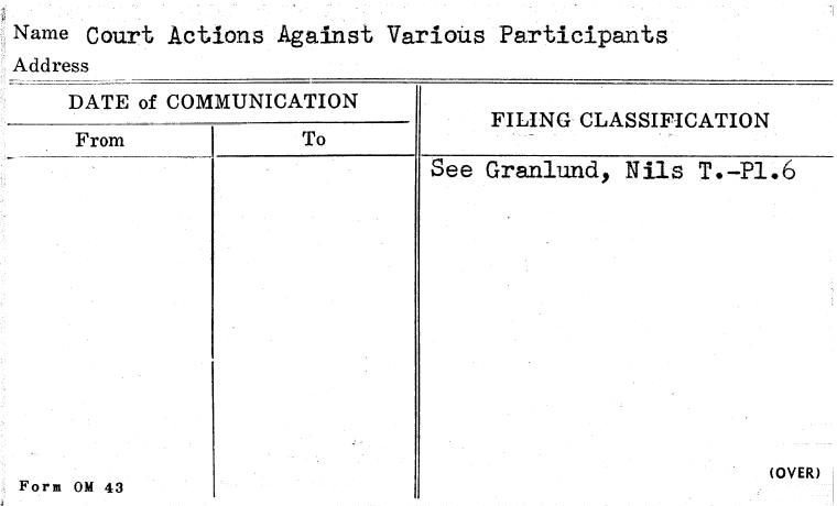 Court Actions Against Various Participants - NYPL Digital Collections