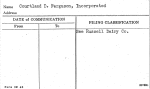 Courtland D. Ferguson, Incorporated