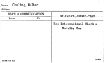 Cowling, Walter