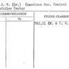Cox, J.W. (Dr.) (American Soc. Control of Cancer)