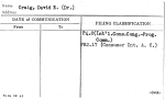 Craig, David E. (Dr.)