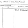 Cramer, Ambrose C. (Mrs. Mary Meeker)