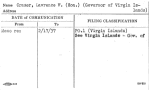 Cramer, Lawrence W. (Hon.) (Governor of Virgin Islands)