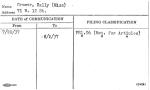 Cramer, Sally (Miss)