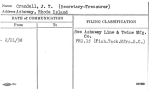 Crandall, J.T. (Secretary-Treasurer)