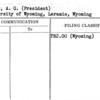 Crane, A.G. (President)