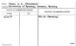 Crane, A.G. (President)
