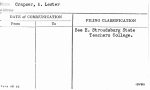 Crapser, A. Lester