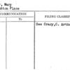 Crary, Mary