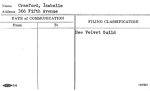 Crawford, Isabelle
