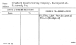 Crawford Manufacturing Company, Incorporated.