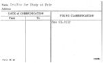 Credits for Study at Fair