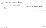 Cristall, Mildred (Miss)