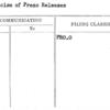 Criticism of Press Releases