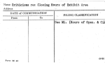Criticisms re: Closing Hours of Exhibit Area